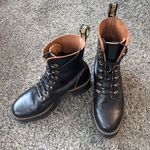 Dr Martens Leona Platform Heel Sz 9